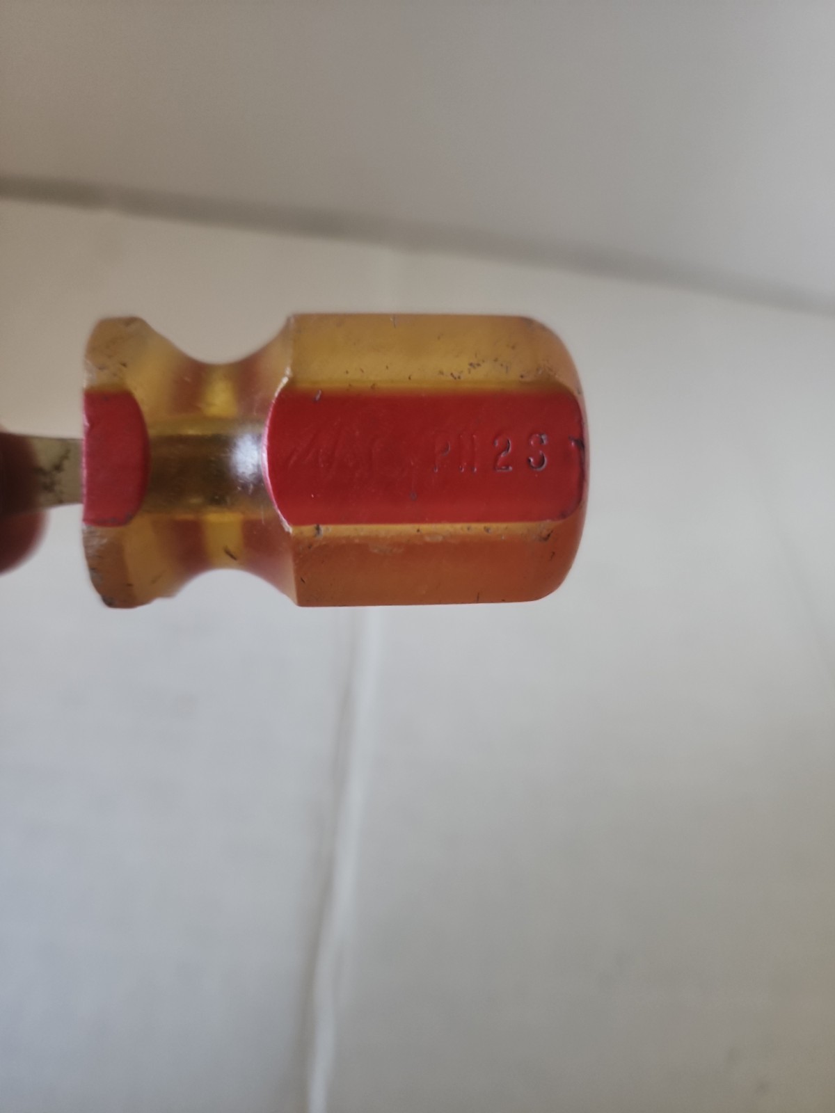 Mac Tools USA PN2S 3/8″ Flat Slotted Stubby Screwdriver Hard Plastic Handle