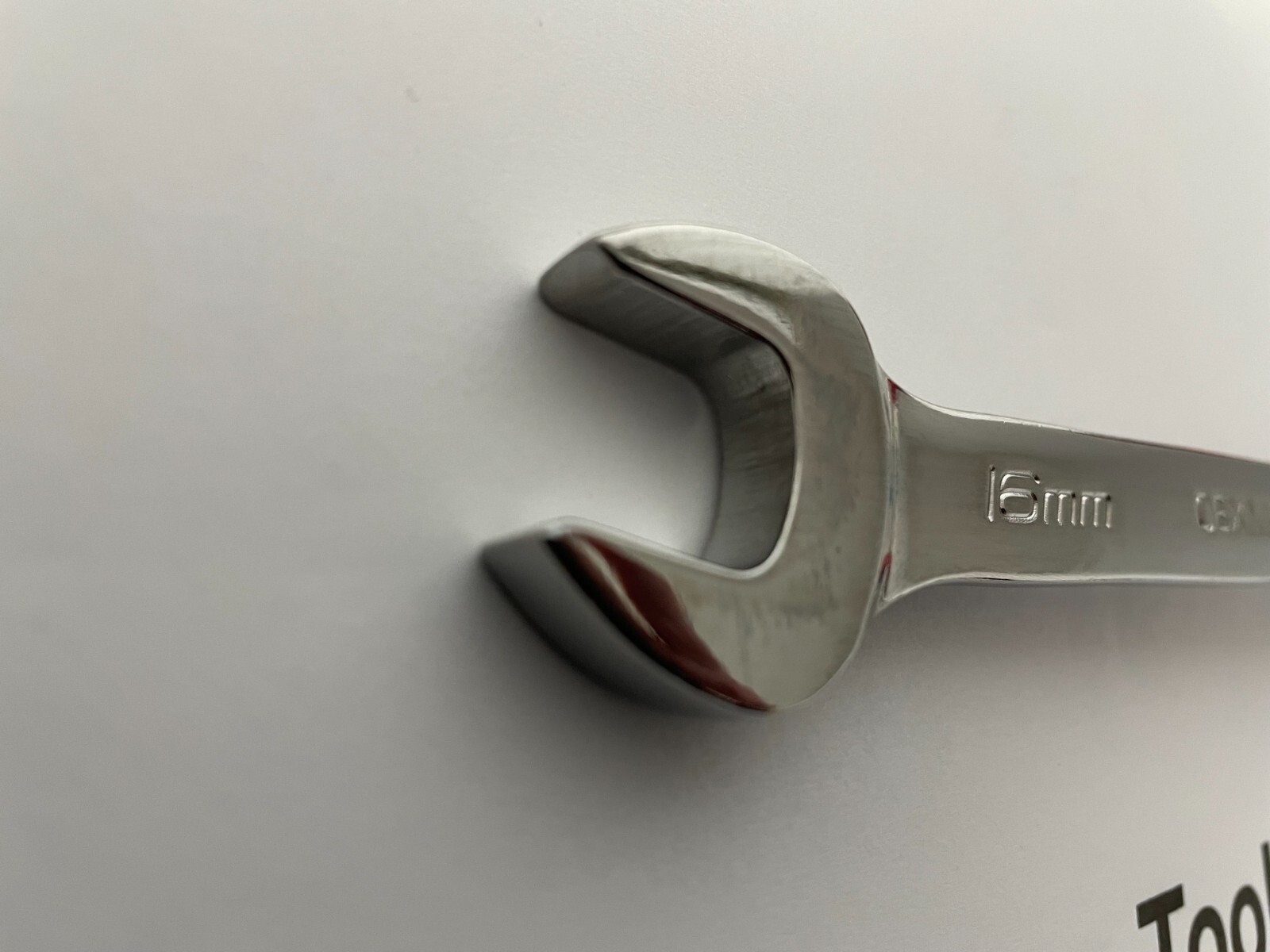Snap-On Tools USA NEW 16mm Metric Short Length Chrome Combo Wrench OEXM16B