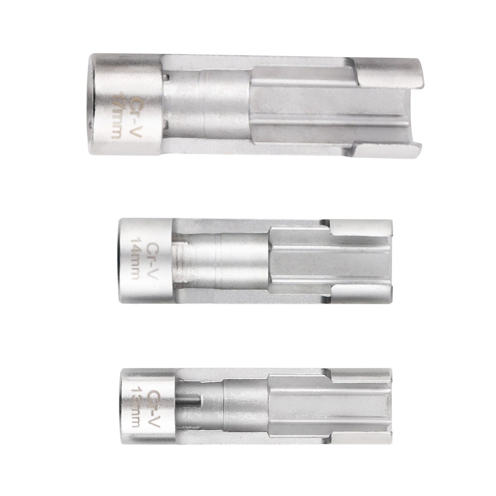 Diesel Injector Fuel Line Socket Wrench Set 17mm 19mm 21mm 22mm 3/8″ sockets