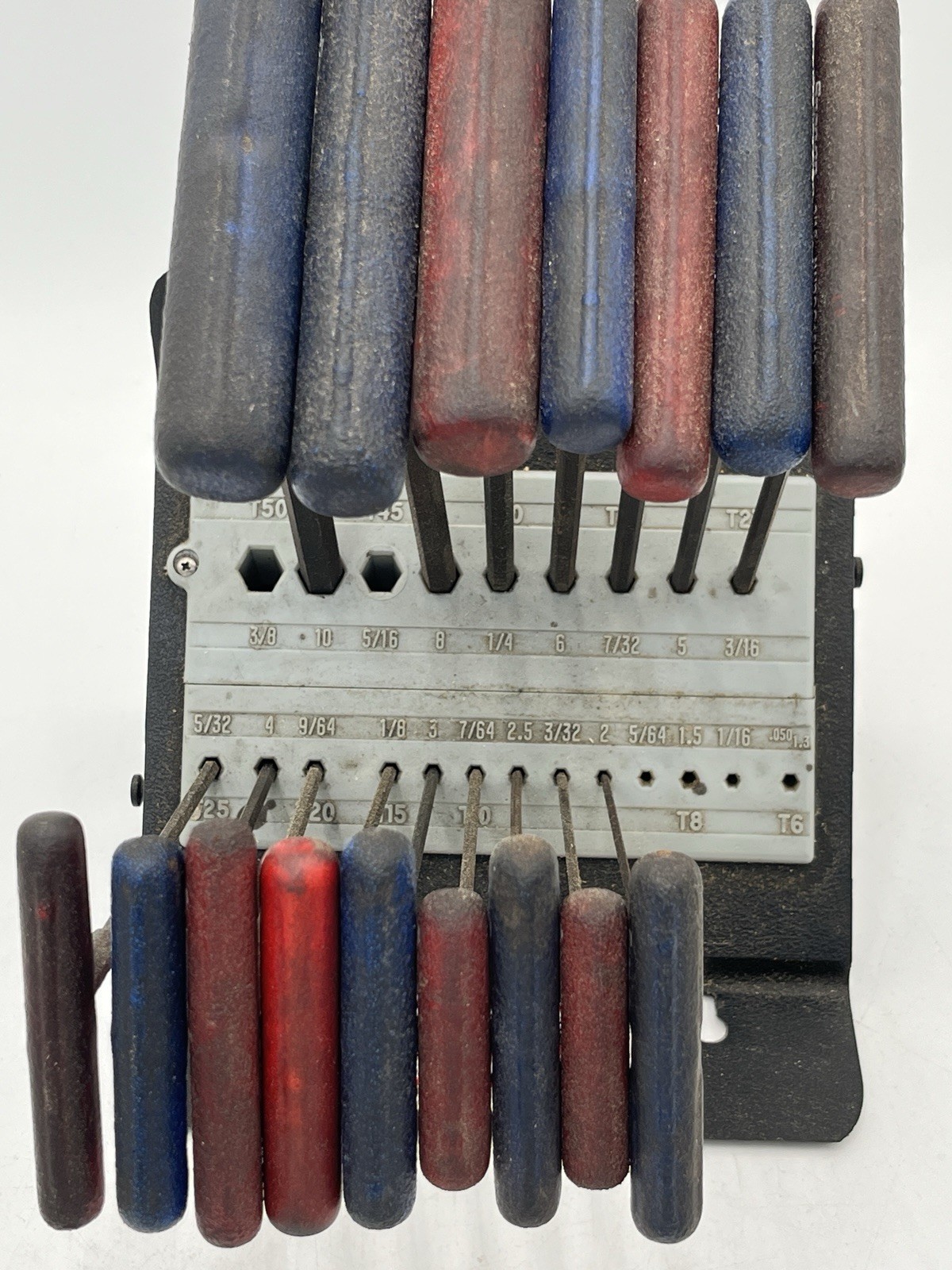 Snap-on Tools USA 16pc SAE & Metric Soft Grip T-Handle Ball Hex Wrench Set