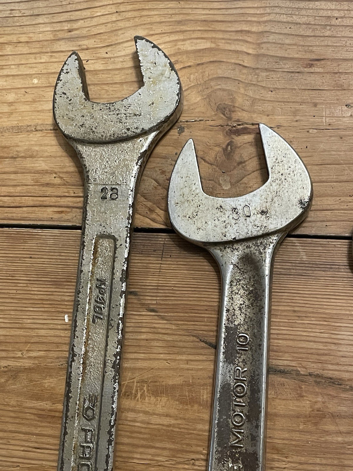 Facom No40L 28mm 15” Stahlwille Motor 10 30 32mm 17 19mm Spanner Vintage Lot
