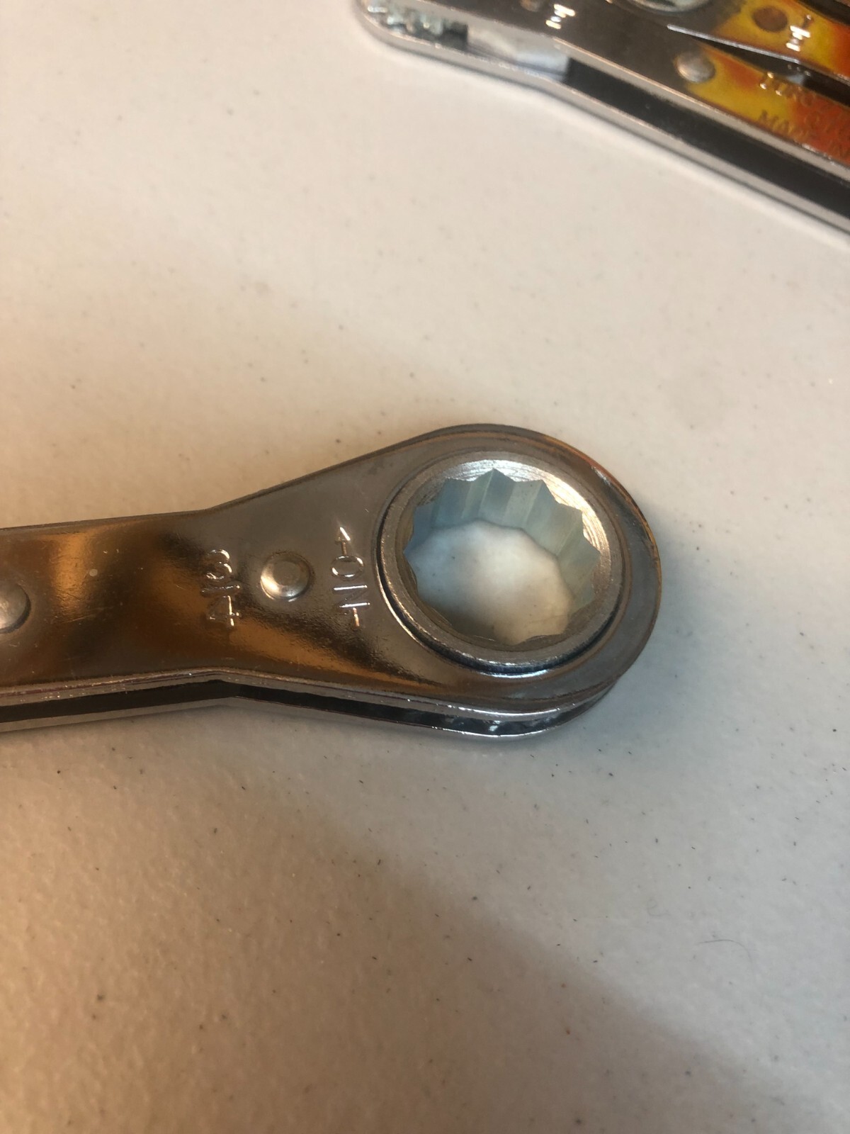 Fairmount Tools Ratcheting Box End Wrench 3/4 x 5/8 RB-2024 #GF