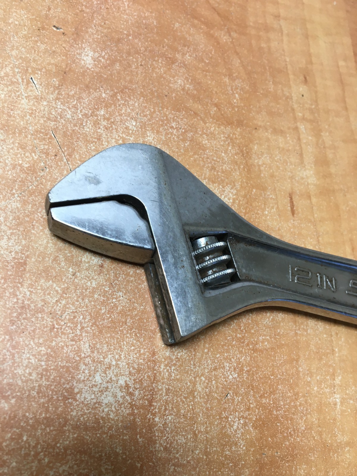 Snap On 12″ Adjustable Wrench AD12 Made in USA
