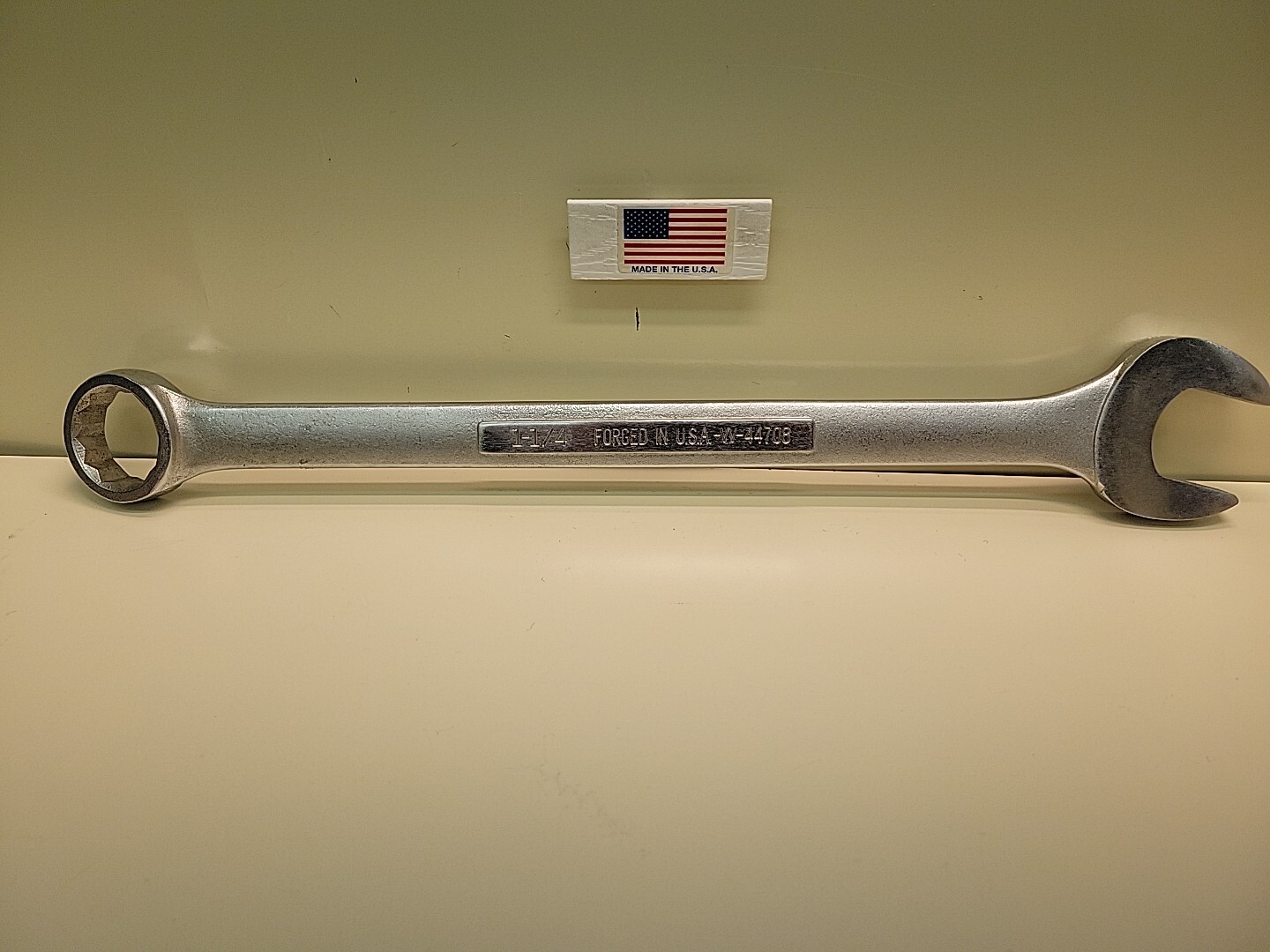 Craftsman 44708 Series VV 1-1/4″ Combination Wrench New Old Stock USA