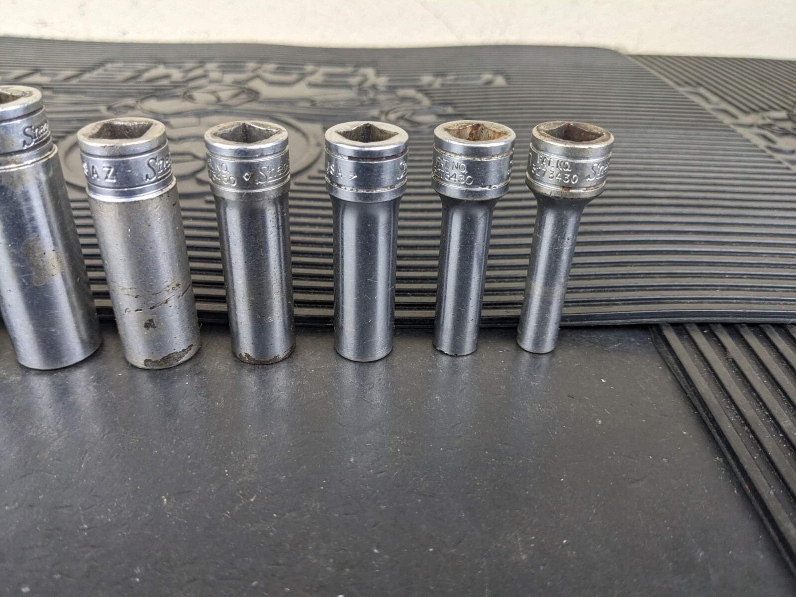 #bg227 Snap on Tools 211SFSY 3/8″ Drive Deep Chrome Socket Set Socket Set