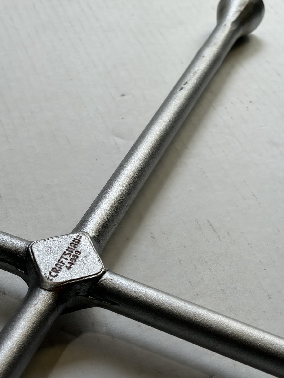 Rare Vintage Craftsman 22” 4-Way Tire Lug Nut Wrench Auto Mechanic Tire Iron USA