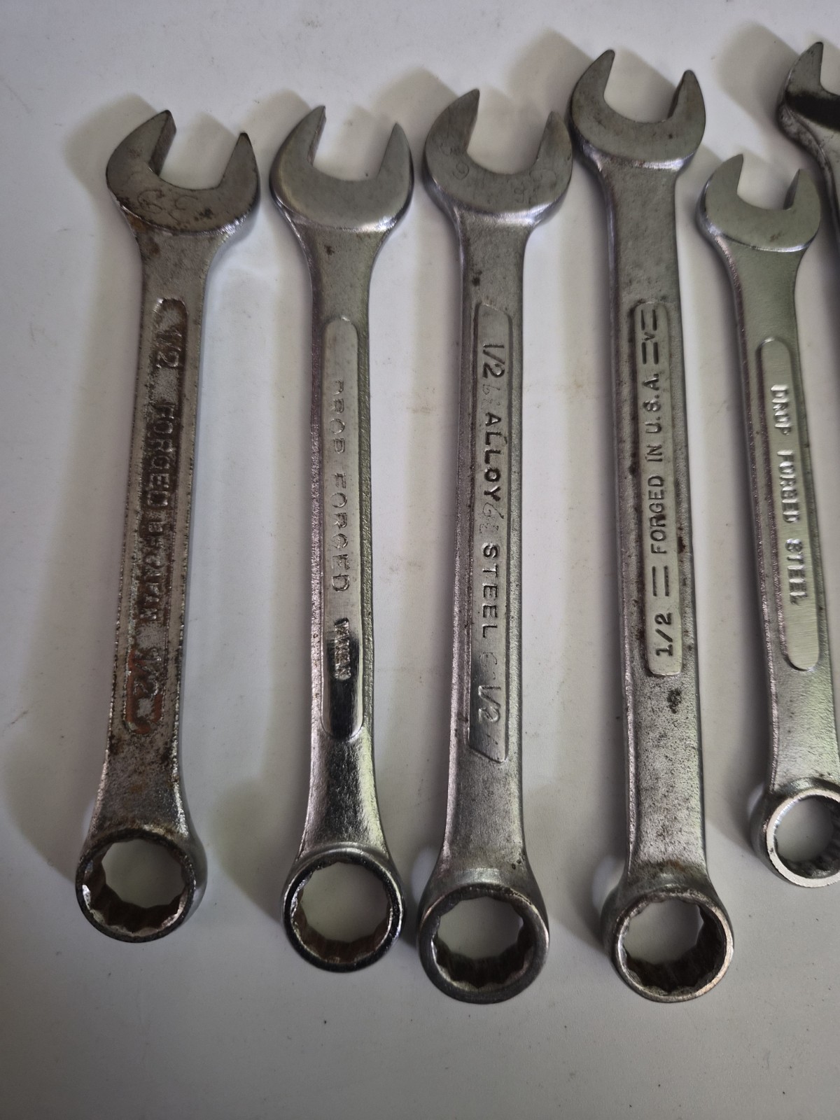 Wrench Bundle, Various Brands And Sizes SAE And Metric