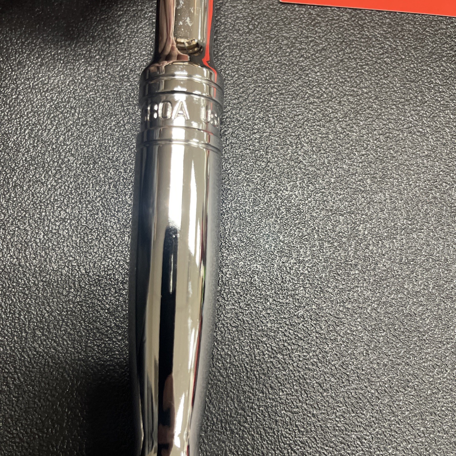 Snap-on Tools USA NEW STYLE 1/2″ Drive Fine 80 Tooth Chrome Handle Ratchet S80A