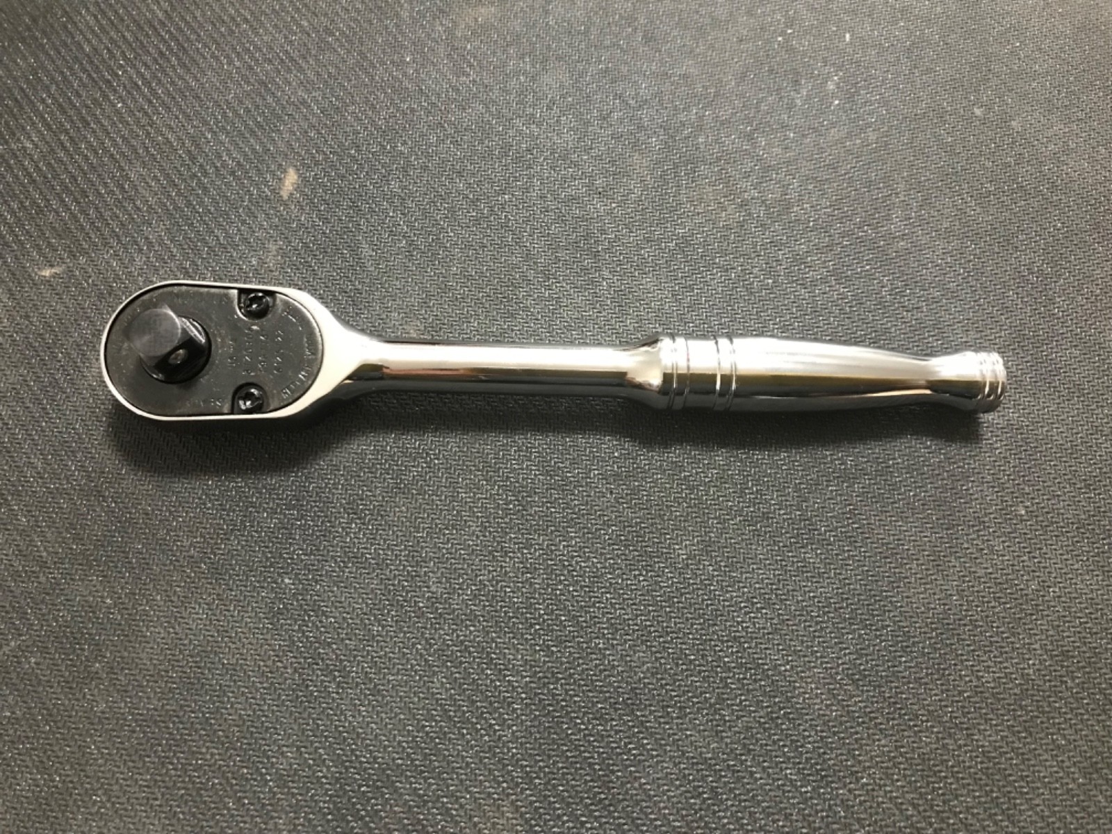 Snap On Tools 3/8″ Drive 80 Tooth Standard Handle Chrome Ratchet F80 New
