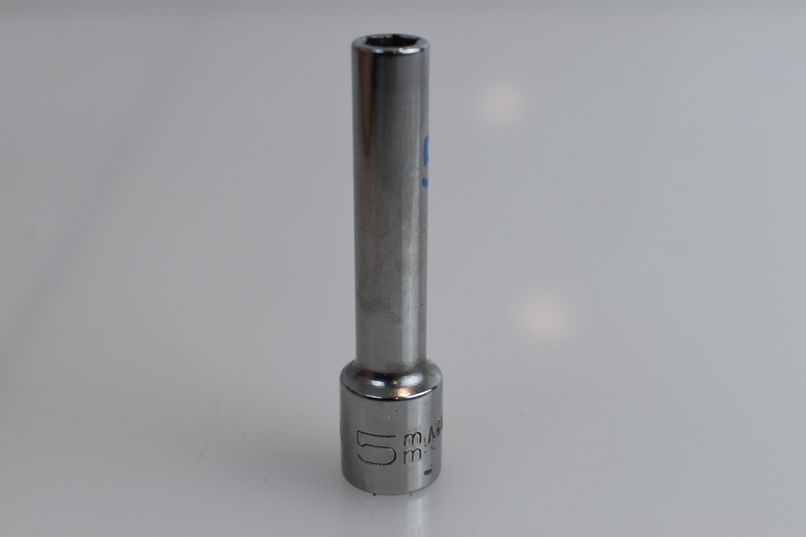 Matco Tools AD5M6A 5mm Metric Deep Socket 1/4″ Drive 6 Point Chrome Finish