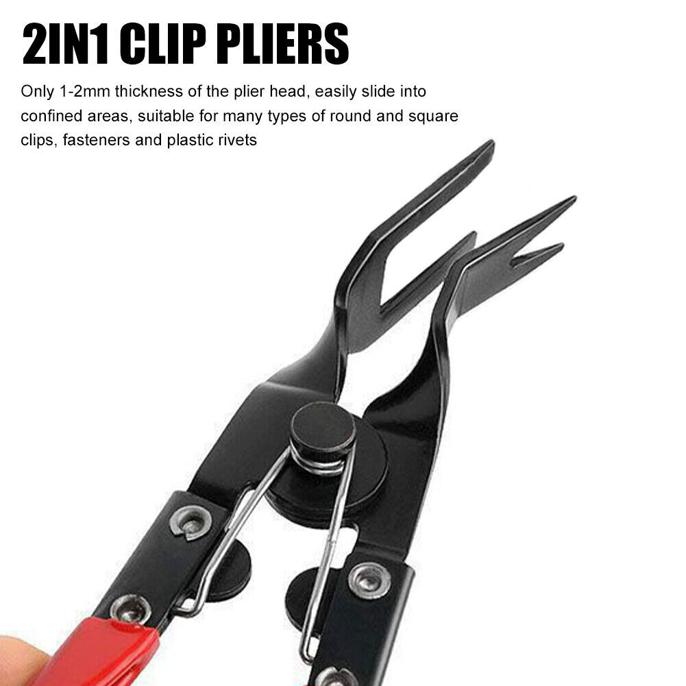 Car Door Panel Trim Clip Removal Tool Fastener Pliers -Headlight Repair Door USA
