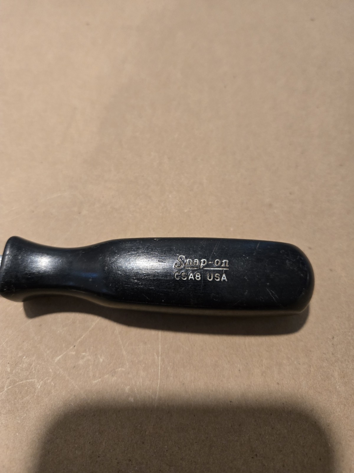 Snap On 7-1/4″ Long Ridgid Carbon Scraper Black Hard Handle USA Read Ad CSA8
