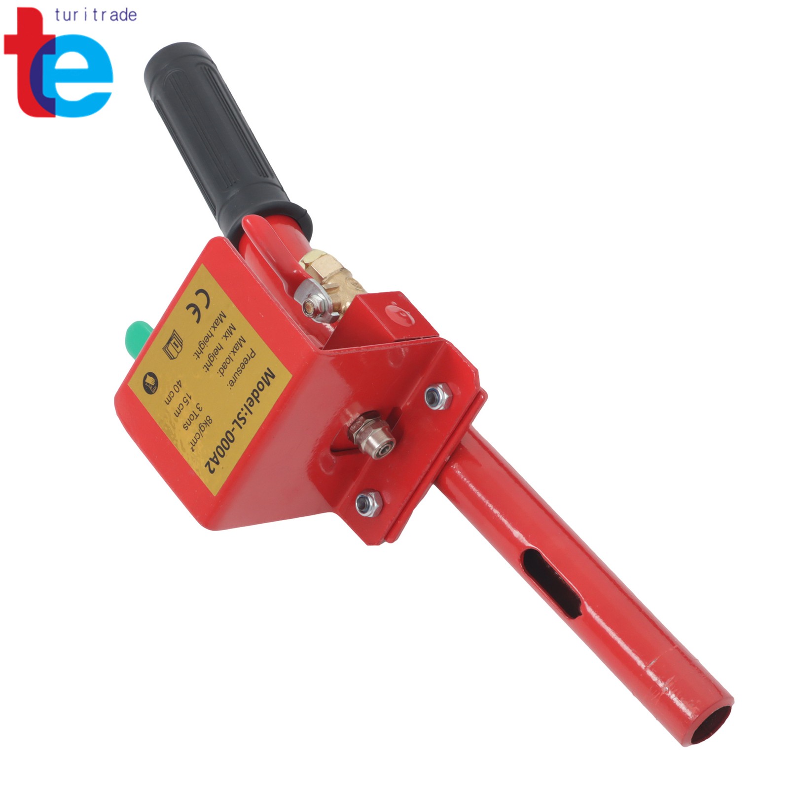 Triple Bag Air Jack 3 Ton/6600 lbs Pneumatic Jack for Car SUV Lifting RED