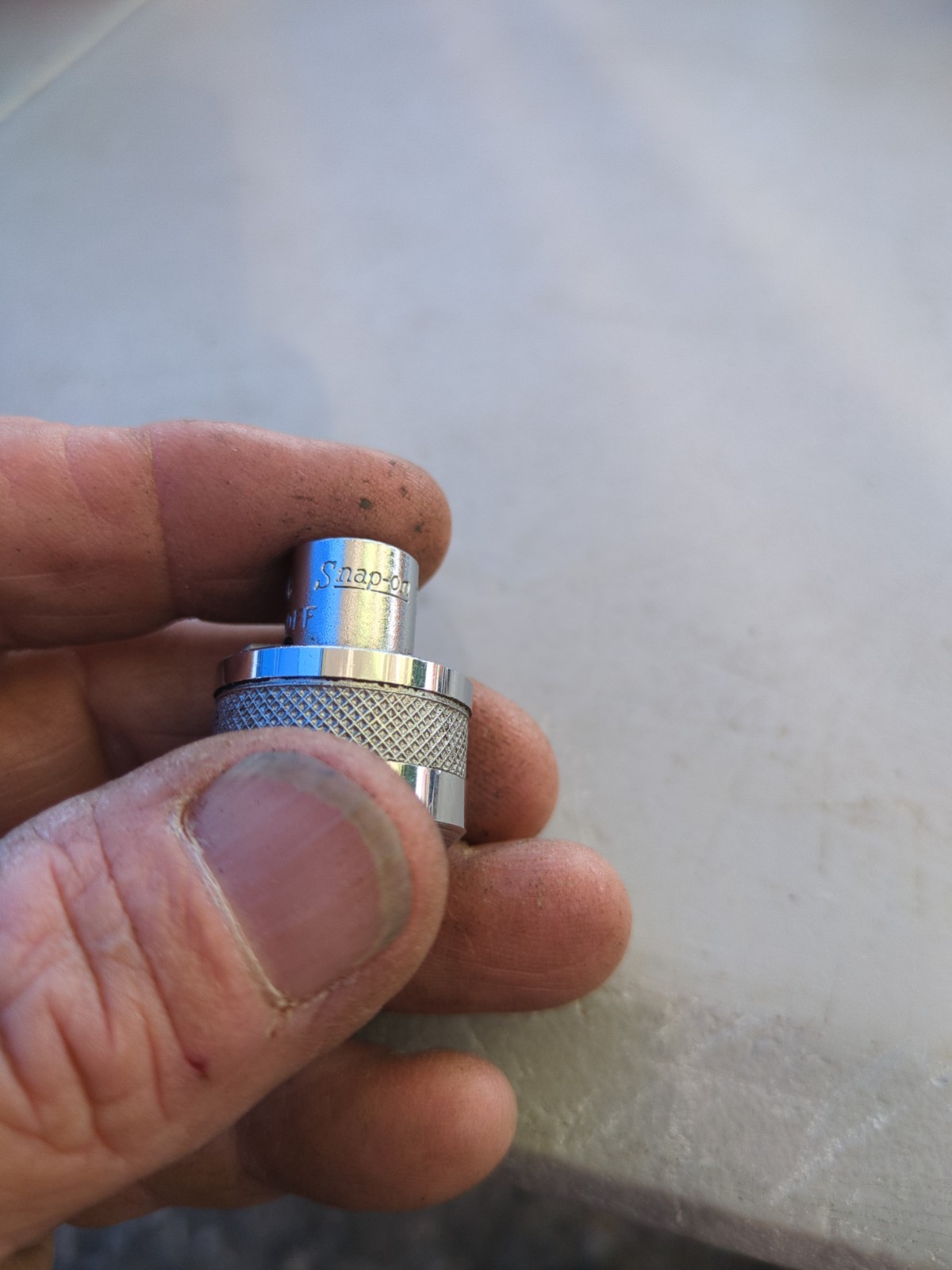 Snap On USA TM67A ~ 1/4″ Drive ~ Ratcheting Nut Driver Ratchet Adaptor