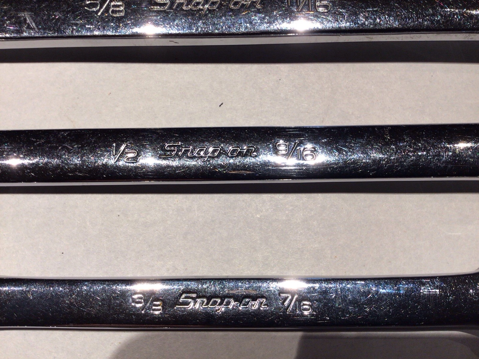 snap on sae flare nut wrench set Rmxfs605b 5 Pc Set Missing 3/4x 13/16”