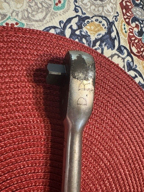 Vintage Snap-On 1/2″ Drive 15″ Ratchet SL715 USA With Underlined Logo
