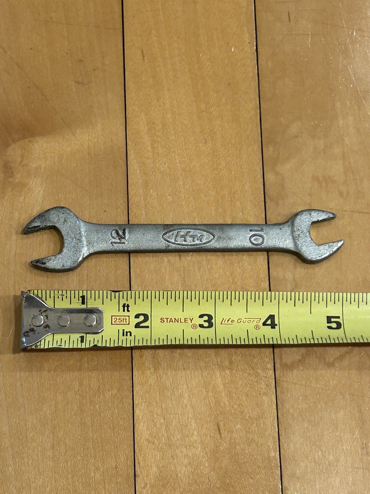Vintage Honda Motors(HM)/Riken Kogyo (RK) Open End Metric Wrench 10mm/12mm