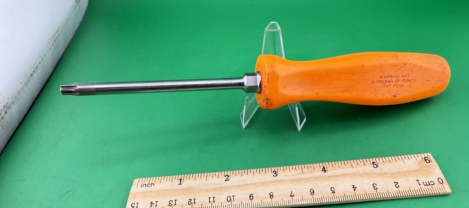 SNAP ON SDTX430 – T30 TORX SCREWDRIVER WITH ORANGE HANDLE Made In The USA
