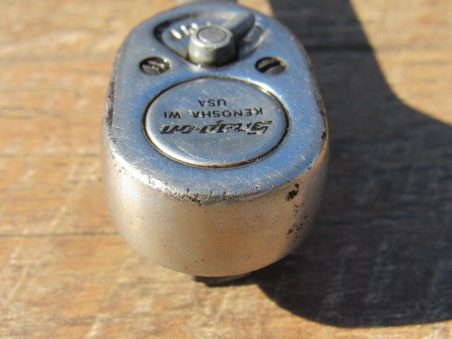 SNAP ON 3/8″ DRIVE F720 CHROME STANDARD HANDLE RATCHET UNDERLINE SILVER BADGE
