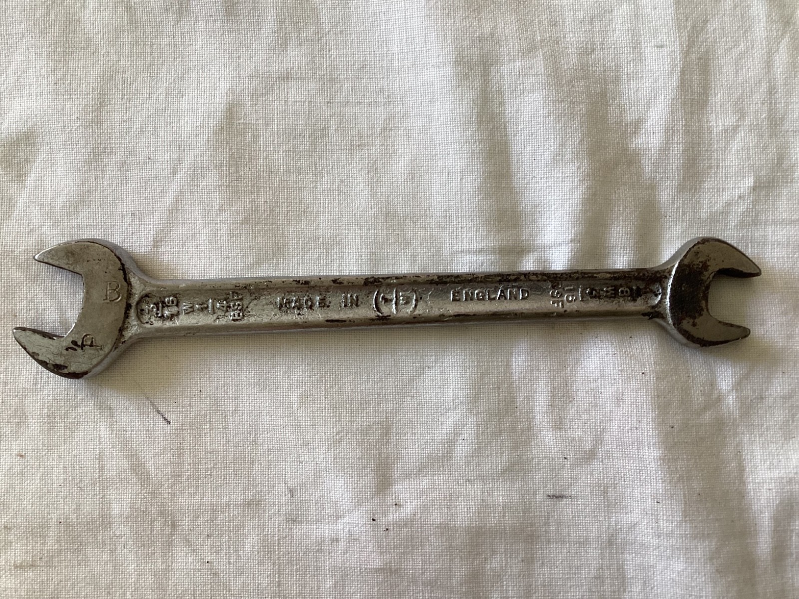 3/16″ x 1/8″ W 1/4″ x 5/16″ BSF Open Ended Spanner (TW Superslim) – 210