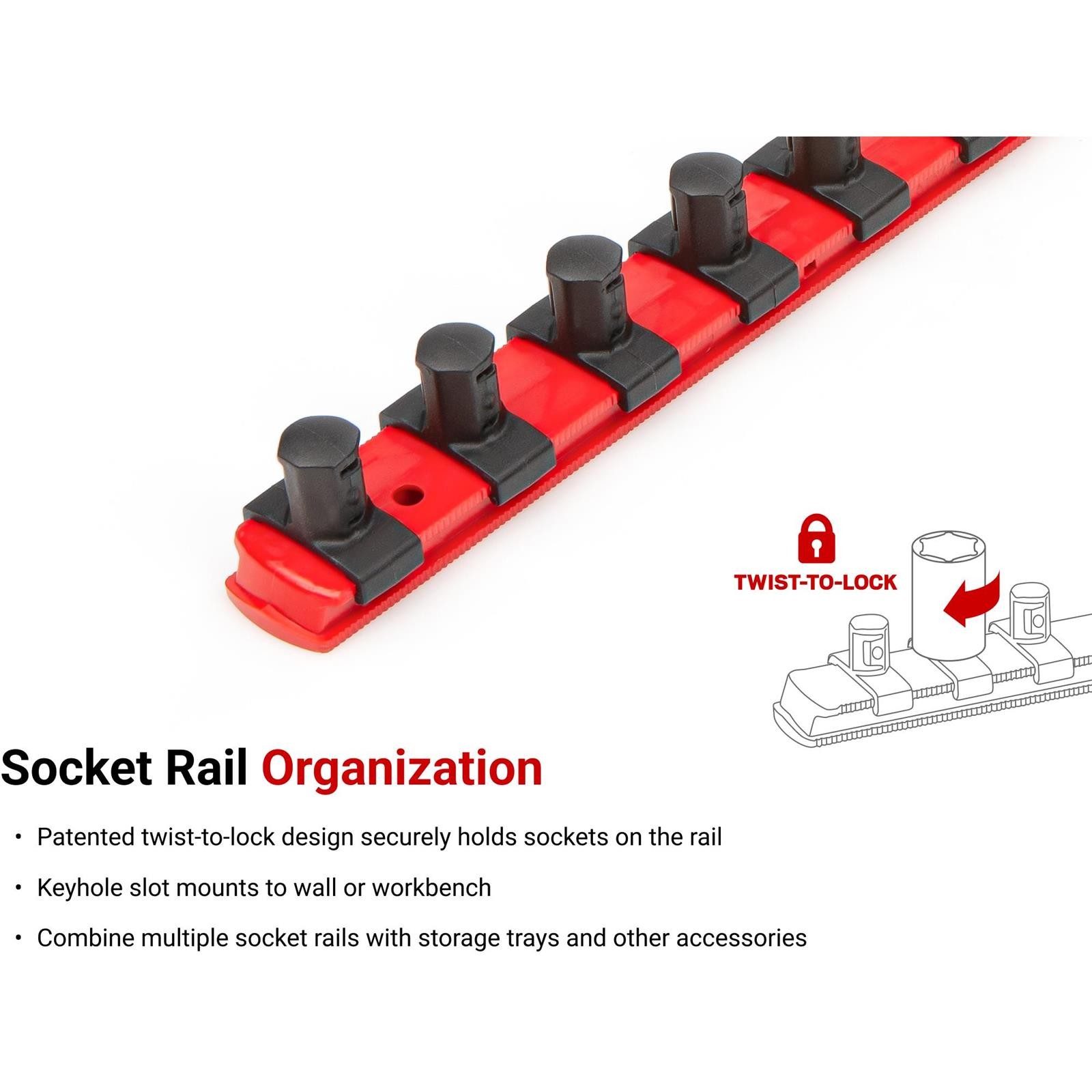 Tekton SHD92211 1/2″ Drive 6-Point Socket Set, 30-Piece