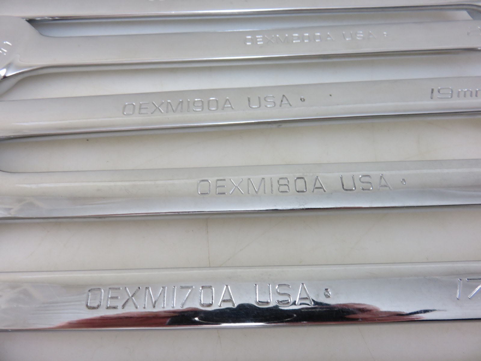 Snap-On METRIC OEXM Series Combination Wrench 14pc Set 10mm-22mm + 26mm