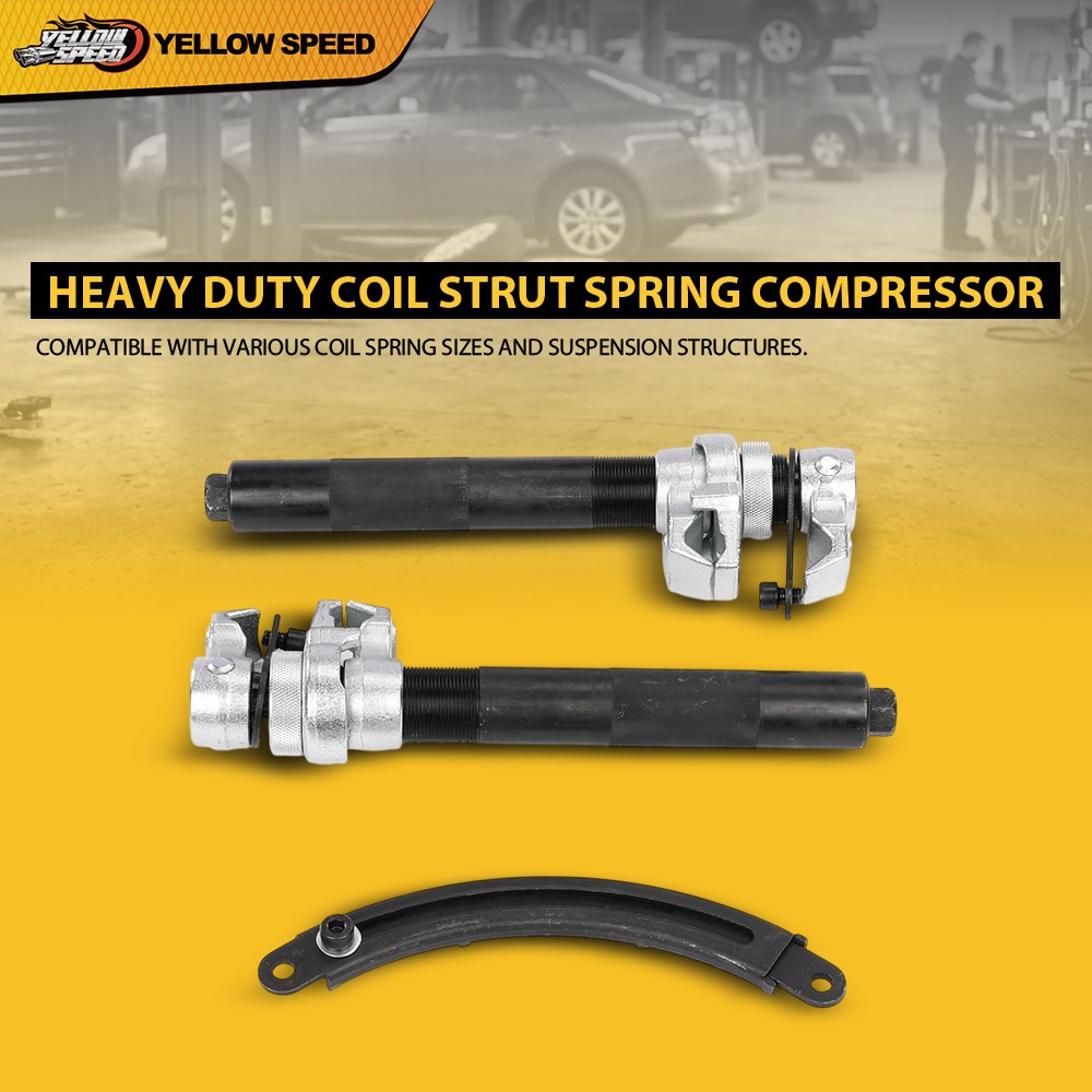 Heavy Duty Coil Strut Spring Compressor Remover Installer Suspension Auto Tool