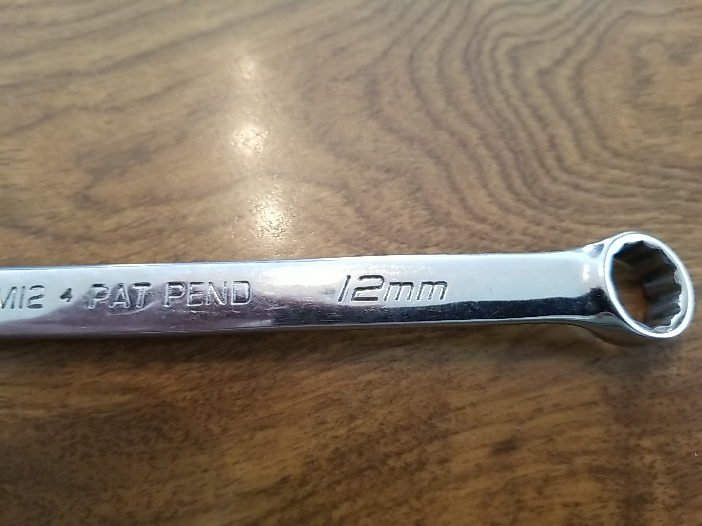 Snap-on 12mm Open End Wrench Combination SOEXM12 USA 7 1/2″ Long
