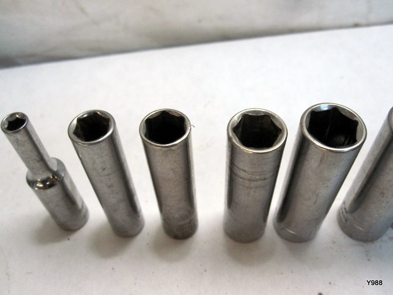 CRAFTSMAN set of 10 sockets mix lot see description