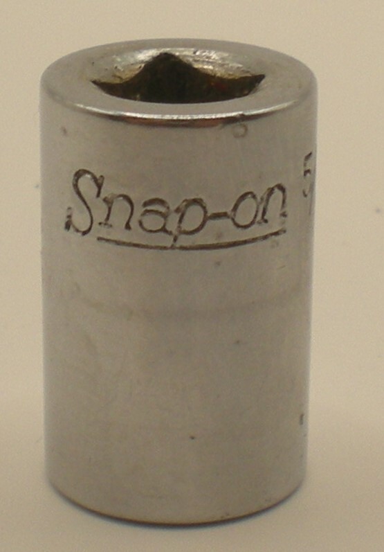 Snap On Tools 5/16″ SAE Socket 8 Point 1/4″ Drive TM410 Made in USA