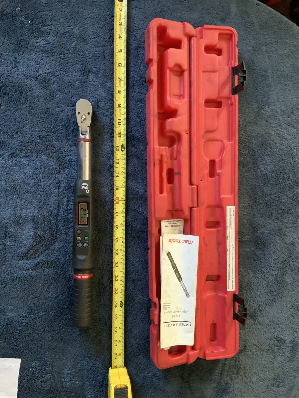 Mac Tools Twxa100fd, 3/8” Drive Digital Torque Wrench….see Pics….