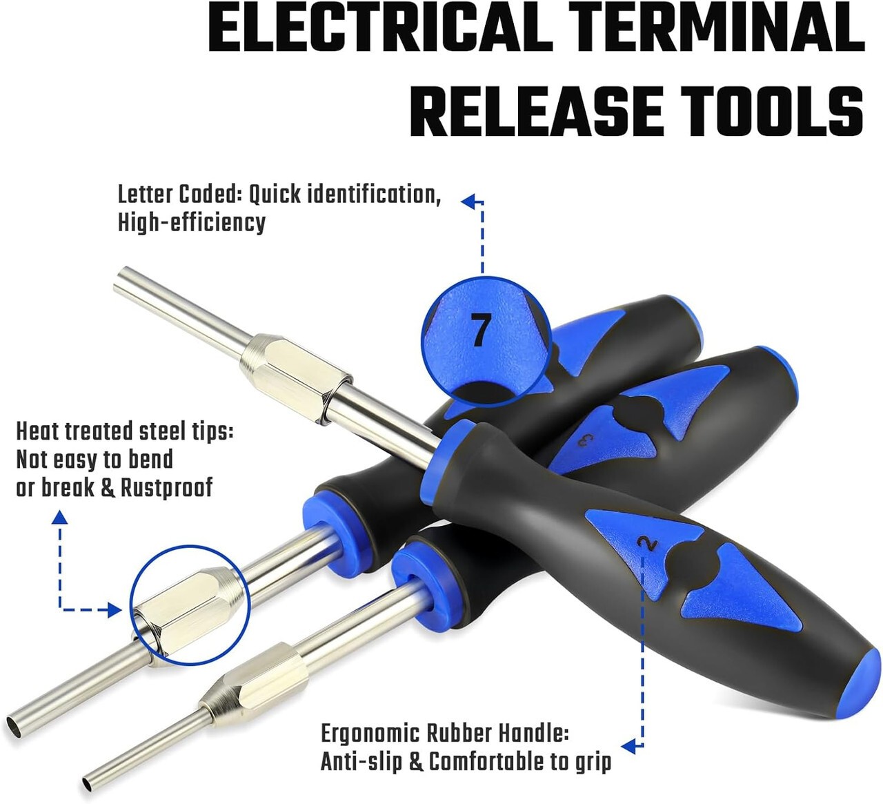 Professional 23pc Set Terminal Remover Tools Pin Release Dashboard Extractor