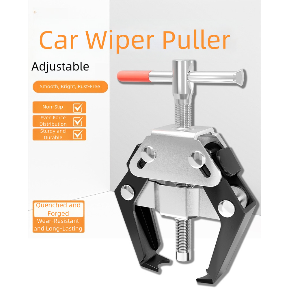 Carbon Steel Heavy Duty Wiper Arm Puller Remover Tool Adjustable Design