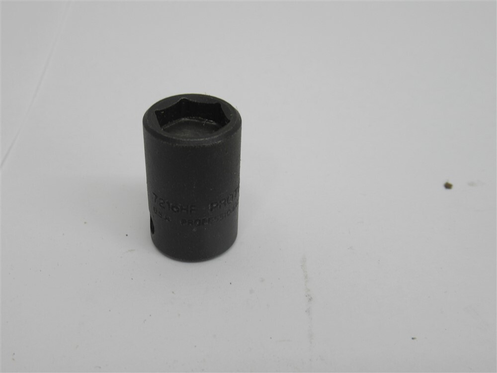 Proto J7216HF, 1/2″ Magnetic Impact Socket, 3/8″ Drive, 6 Point