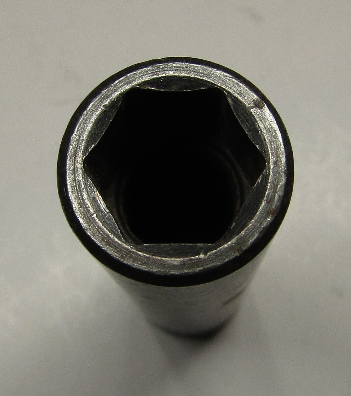 *Challenger* 7/16″ SAE 6 Point 3/8″ Drive Deep Socket L1414 – Made in U.S.A.