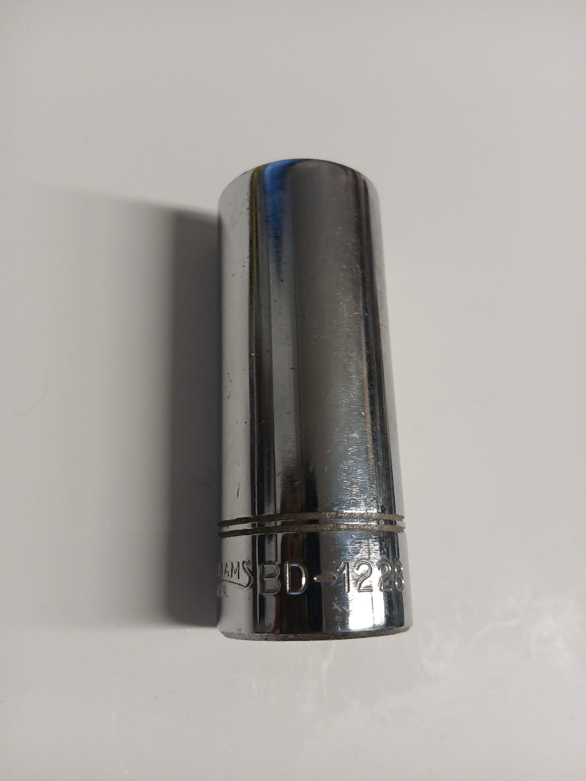 WILLIAMS TOOLS SD1234 – 1-1/16”, SAE, 1/2″ DR., DEEP, 12 PT., SOCKET-USA-NICE-