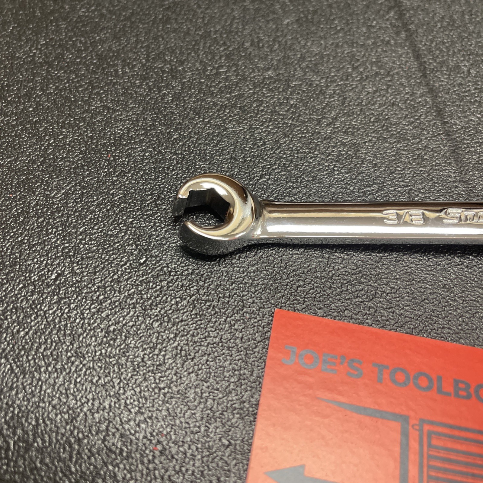 Snap-On Tools USA NEW 3/8″ 7/16″ SAE Double Flare Nut 6pt Line Wrench RXFS1214B