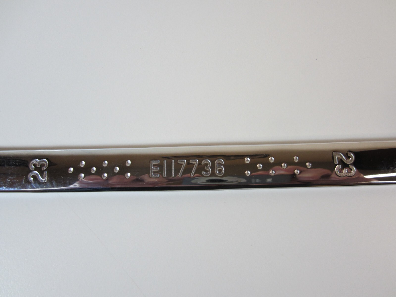 ( NEW ) EXPERT TOOLS EII7736 23mm offset combination 12 point wrench