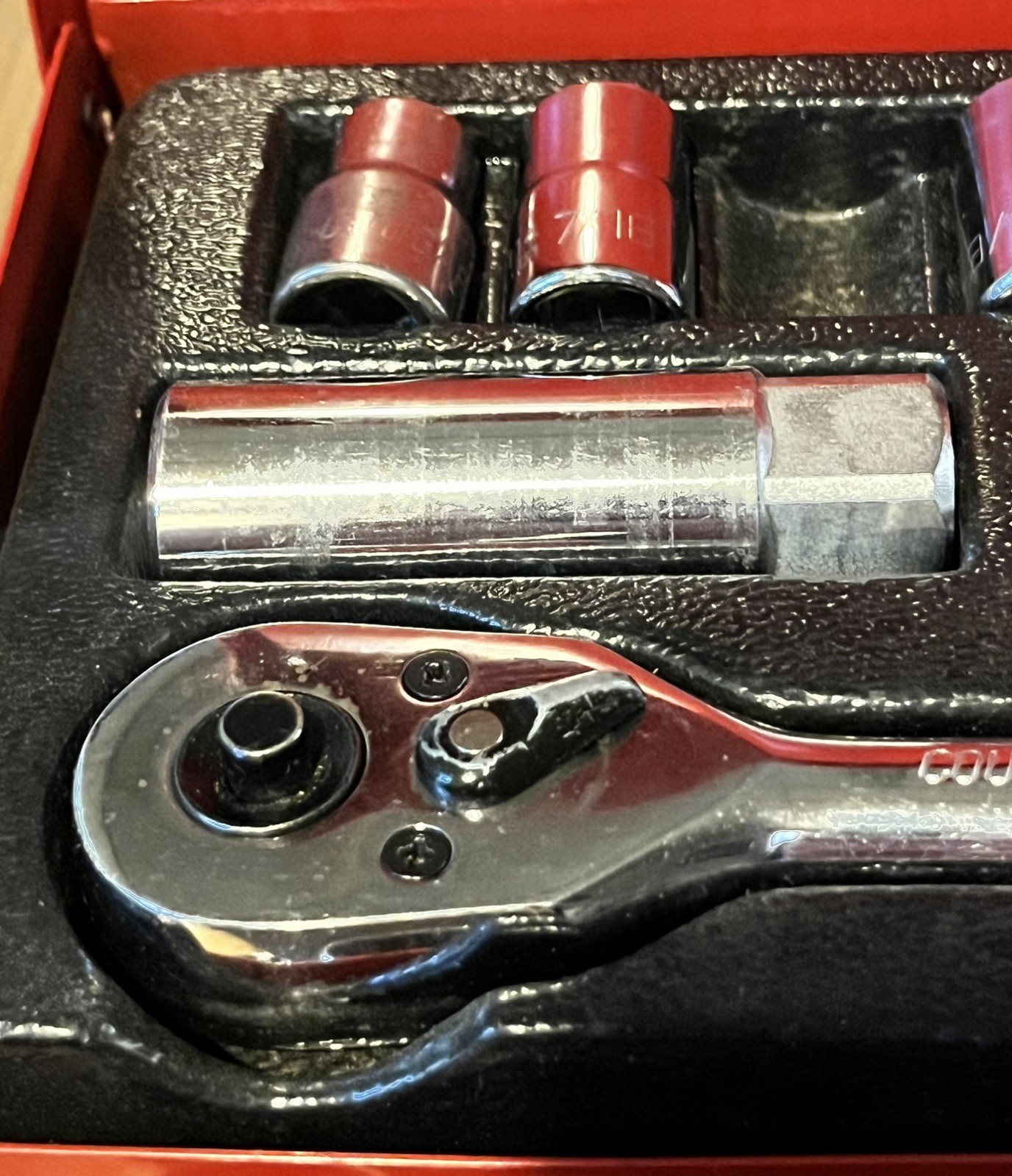 Lot of (20 pc) Cougar Pro by Wright Tools 3/8” Drive Ratchet Sockets – Most 12pt