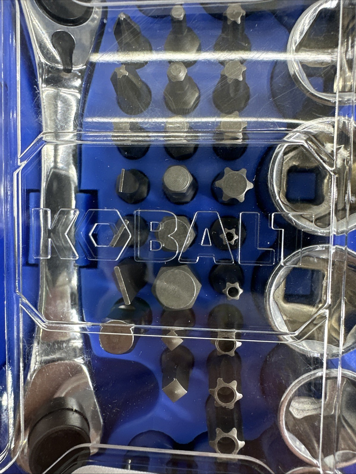 KOBALT 35 Pc Double End Ratchet Wrench/Right Angle Bit Driver (#0338358)