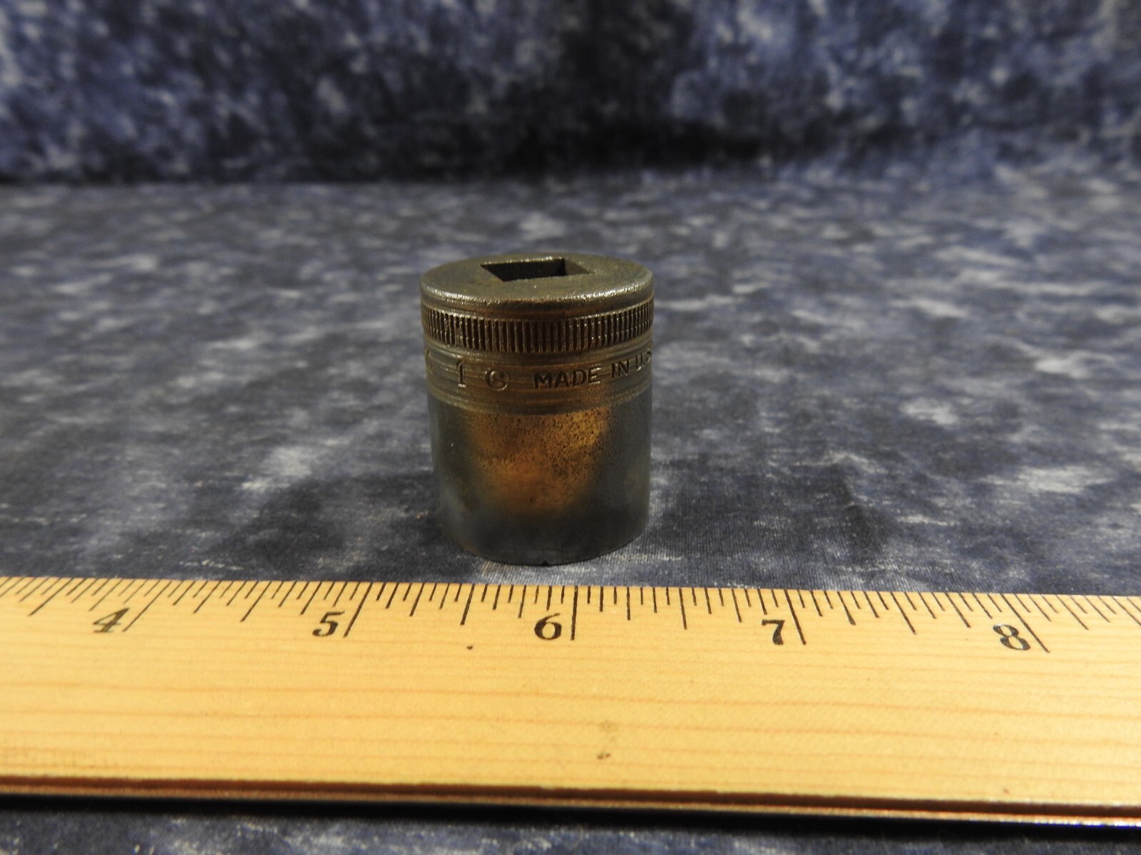 Vintage 1941 Snap-on Tools Socket 1/2″ Drive 12 Point 1″ Shallow SW320 1/2