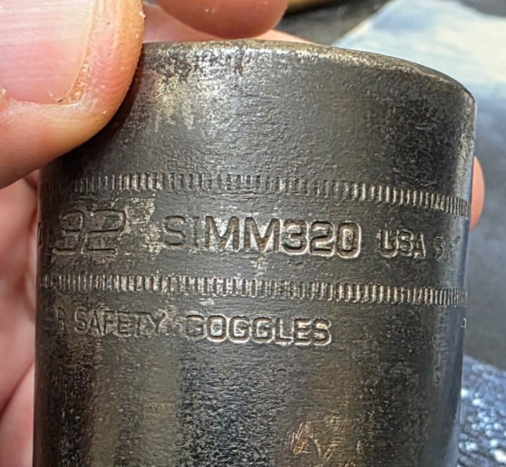 Snap-on Tools 1/2″ Drive 6-POINT Metric 32mm DEEP Impact Socket SIMM320