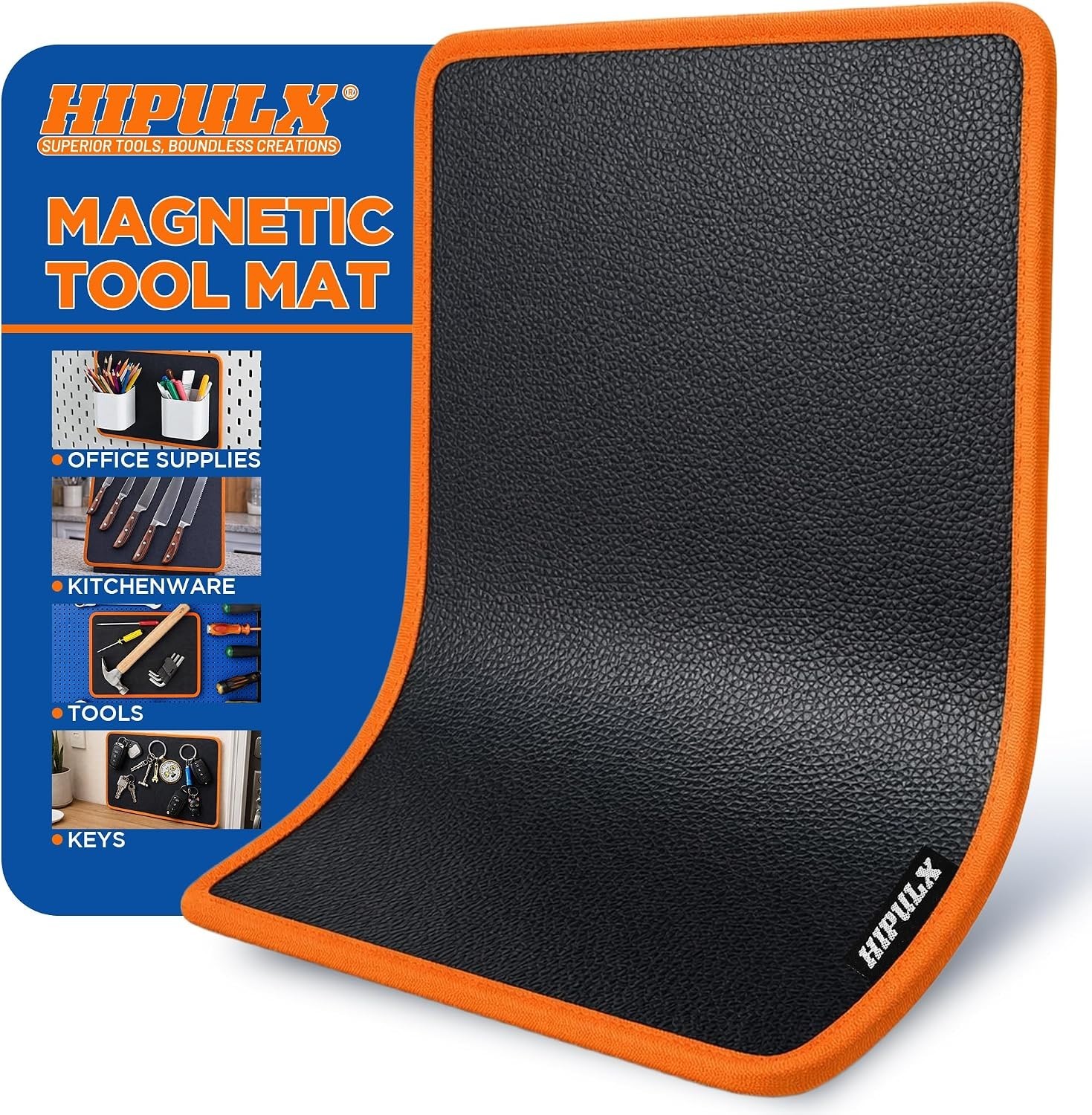 12.5″ Magnetic Tool Pad Heavy Duty Flexible Tool Mat Oil Resistant 40 lbs