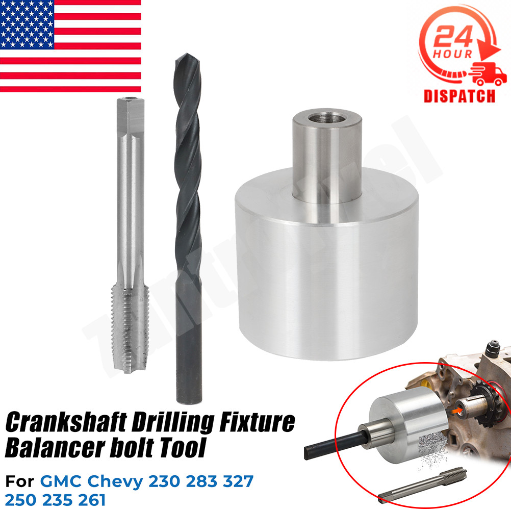 Crankshaft Drilling Fixture Balancer Bolt Tool 283 327 250 235 261 230 348 USA