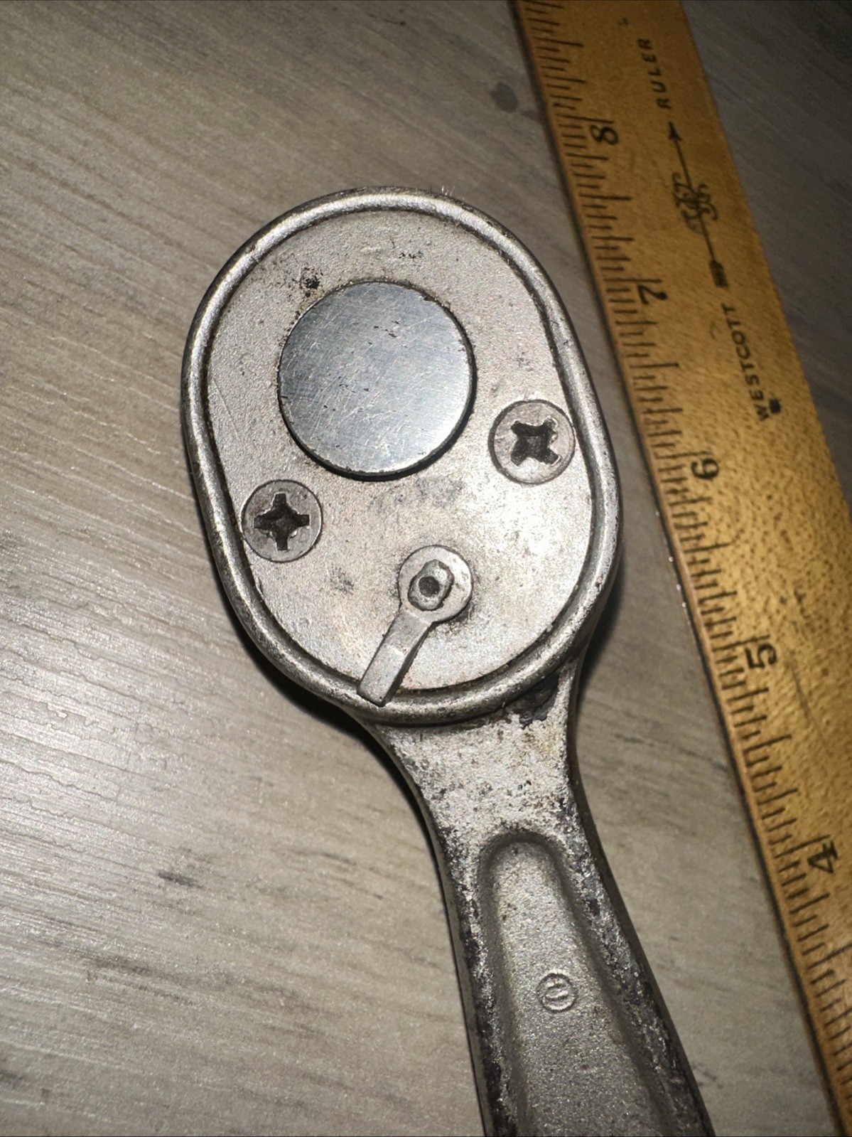 Early Craftsman 3/8” Ratchet Forged in U.S.A. 7” Long Rare Model!!