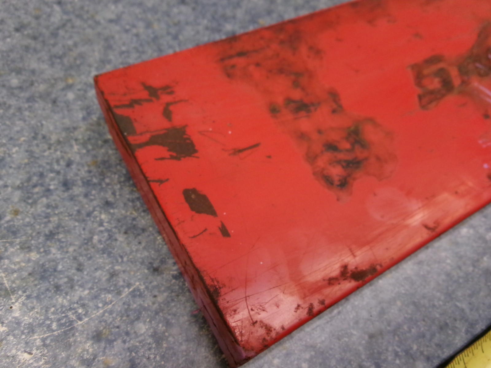 Snap-on USA Red Metal Tool Box No KRA-284B (no tools box only)