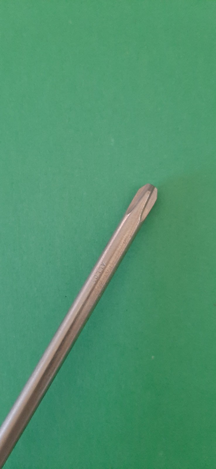 NOS NEW Millers Falls #4 USA No. 850-8 Phillips Head Screwdriver Clear Red E8