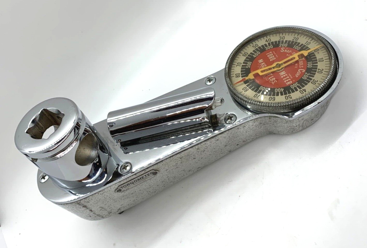 Snap On Tools 3/4″ DR 600 Ft Lb TORQOMETER Torque Wrench Light Signal T-Handle