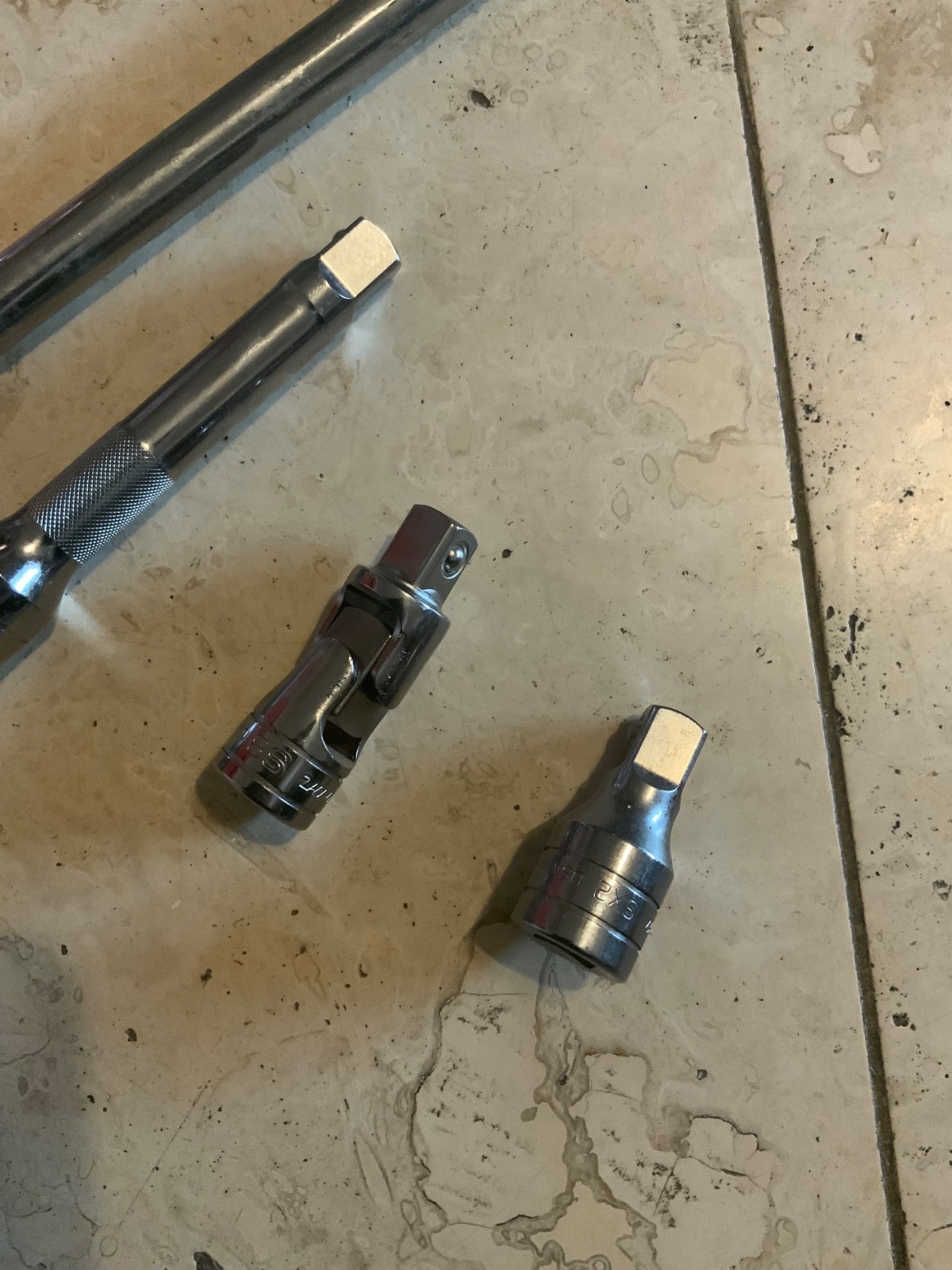 Snap On 1/2” Dr 4 Piece Extension and Universal Joint Set New