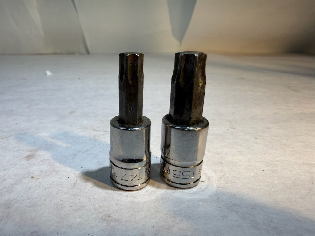 Snap On Tools FTX55E T55 & FTX47E T47 TORX Bit Socket Driver 3/8″ Drive USA